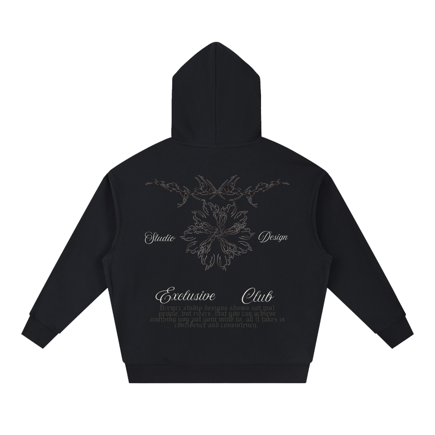 Floral Club Hoodie