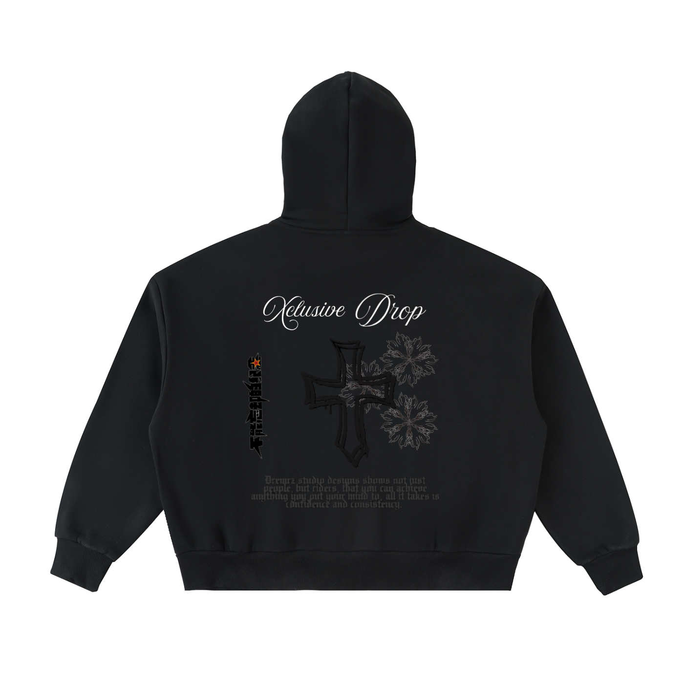 Floral crusade zip
