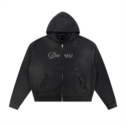 Washed Out Zip Hoodie