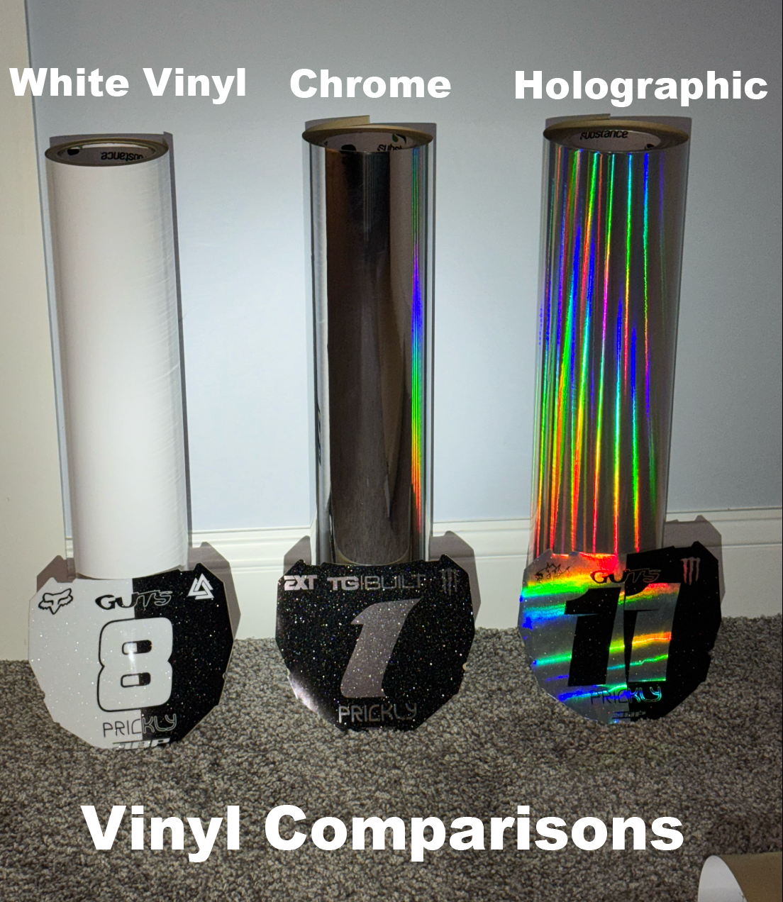 Predesigned UltraBee Plate Decal