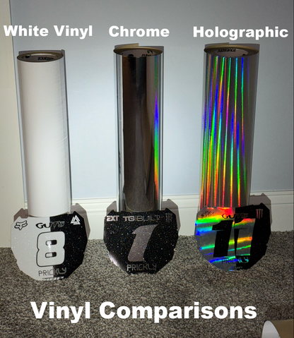 Predesigned UltraBee Plate Decal