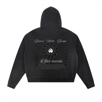 Washed Out Zip Hoodie