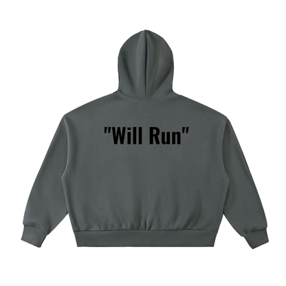 DREMRZ "Will Run" Zip up (GREY)