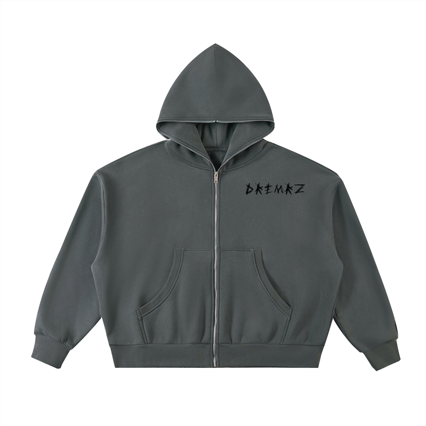 DREMRZ "Will Run" Zip up (GREY)