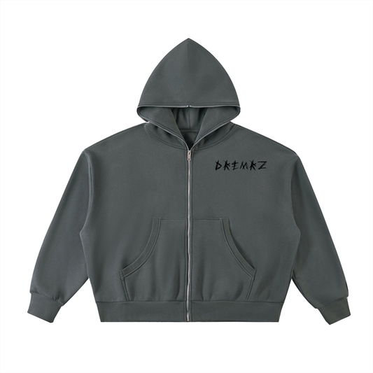 DREMRZ "Will Run" Zip up (GREY)