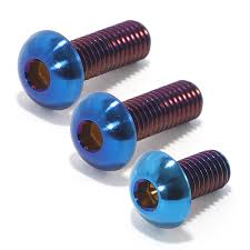 Titanium ignition cover bolts